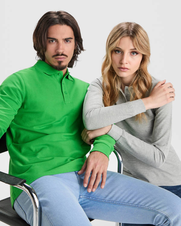 LANGÄRMELIGES POLOSHIRT ESTRELLA S/4XL ROYAL BLUE