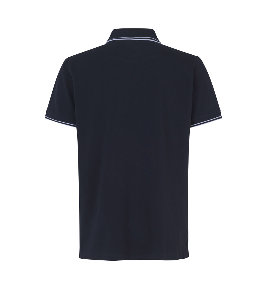 Kontrast Poloshirt | Stretch