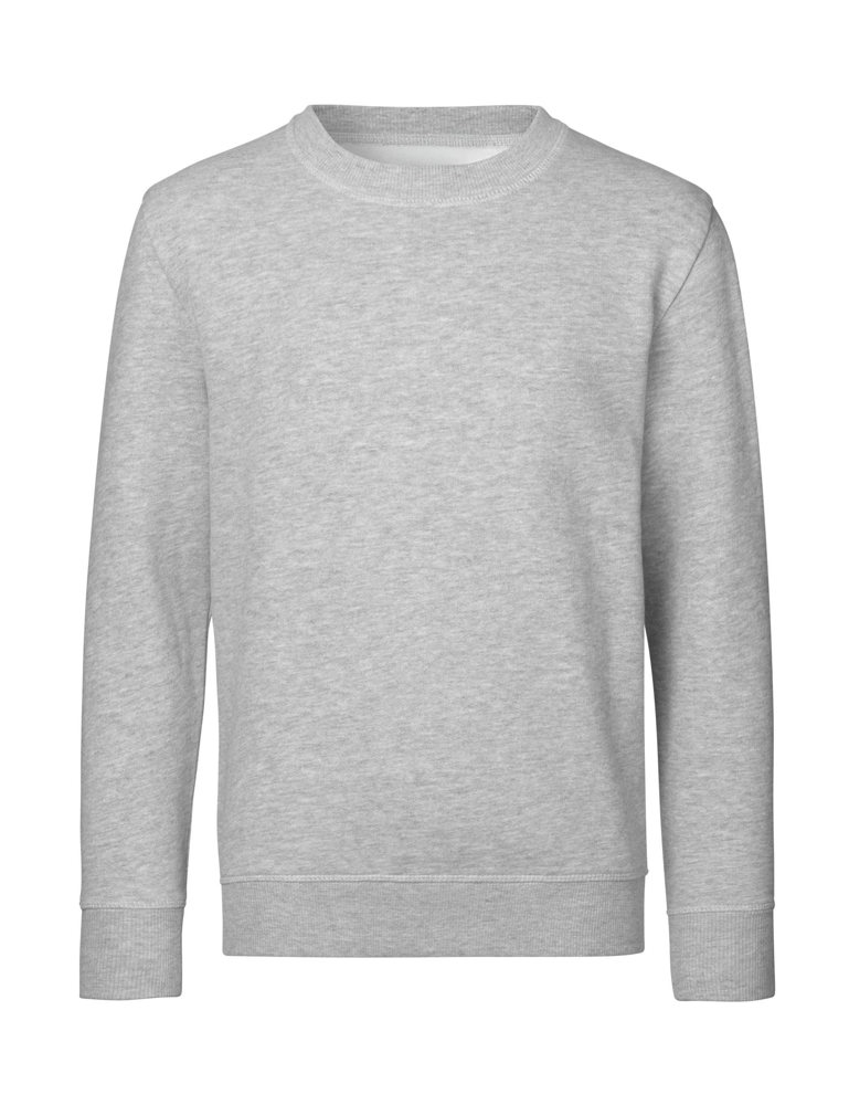 CORE Sweatshirt | Kinder - Grau meliert (C-210)
