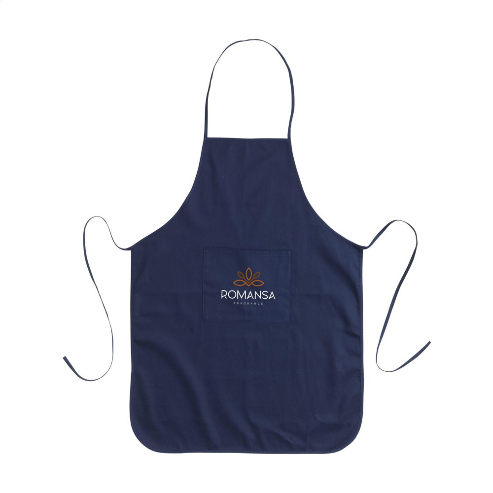 Apron Recycled Cotton (170 g/m²) Schürze - blau (± PMS 282C)