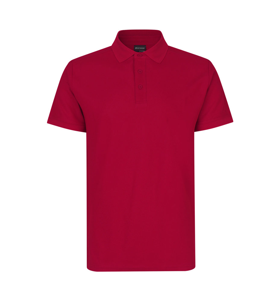 GEYSER polo shirt | functional - Rot (C-330)