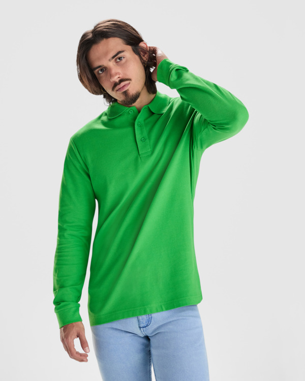 LANGÄRMELIGES POLOSHIRT ESTRELLA S/4XL ROYAL BLUE