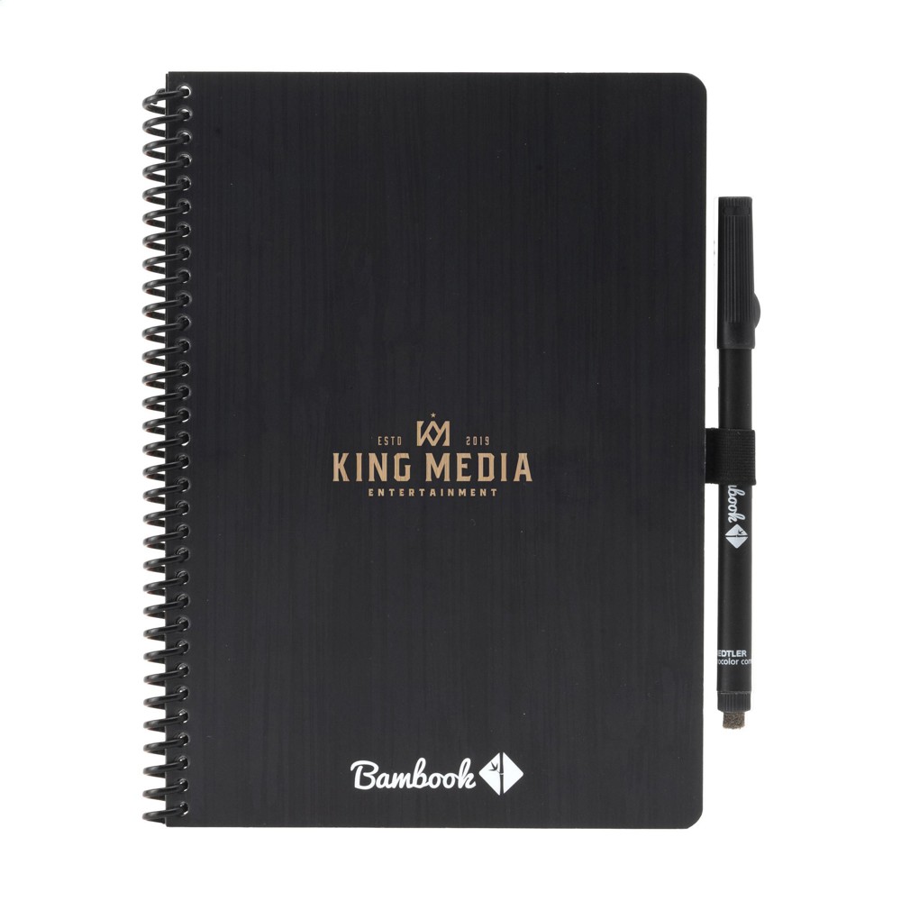 Bambook Classic Original Dot Grid Notebook A5 - schwarz