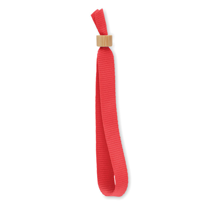 FIESTA - Armband RPET-Polyester - rot