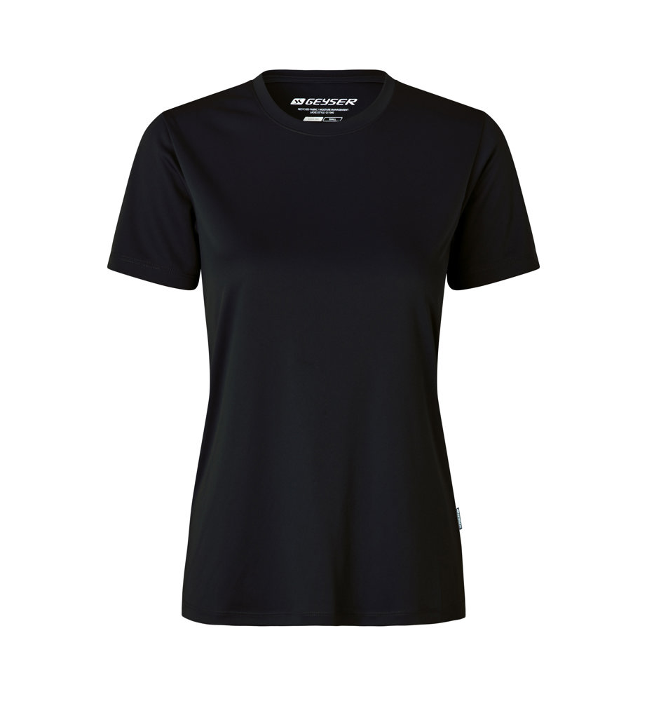 GEYSER T-shirt | essential | Damen - Schwarz (C-900)