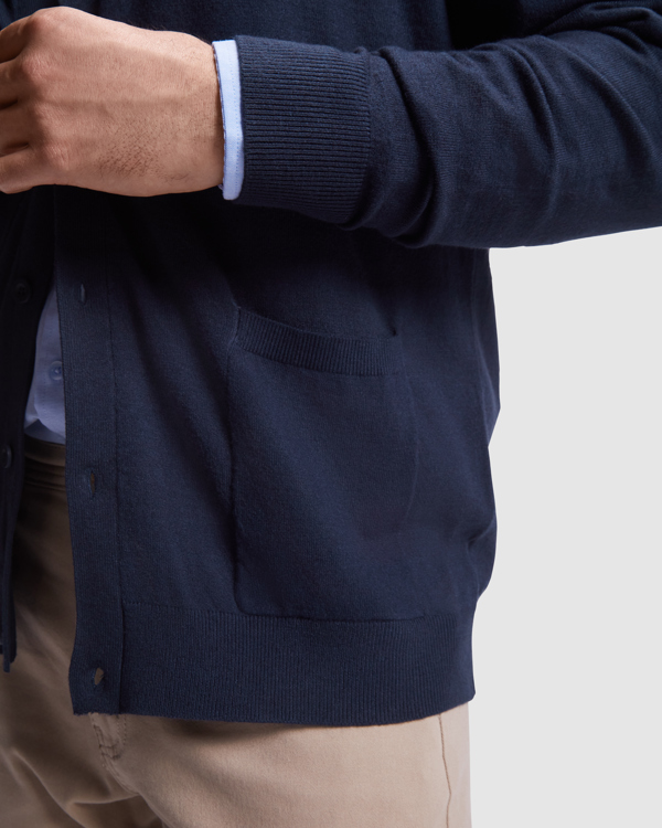CARDIGAN EXPLORER S/M NAVY BLUE