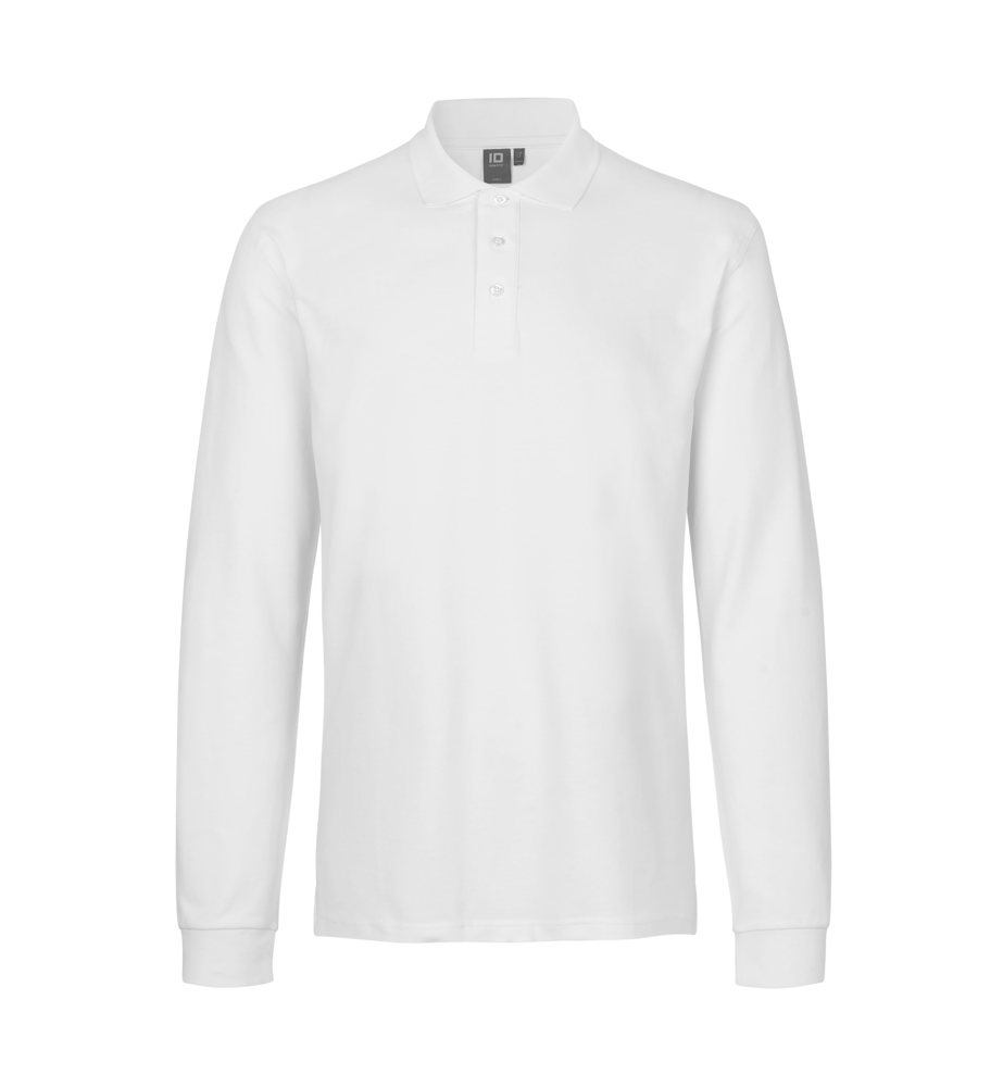 Langarm Poloshirt | Stretch