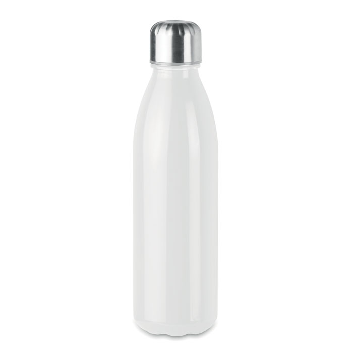 ASPEN GLASS - Trinkflasche Glas 650 ml - weiß
