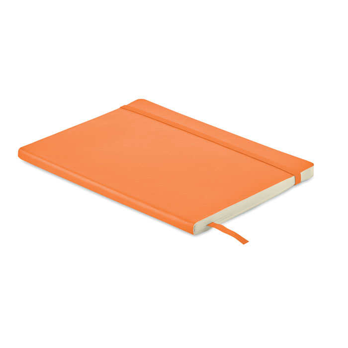 BRETA - DIN A5 Notizbuch recycelt - orange