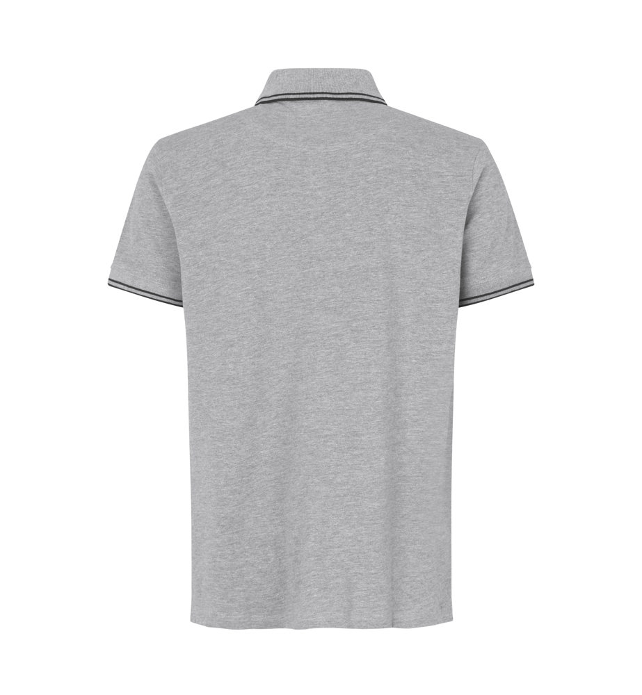 Kontrast Poloshirt | Stretch