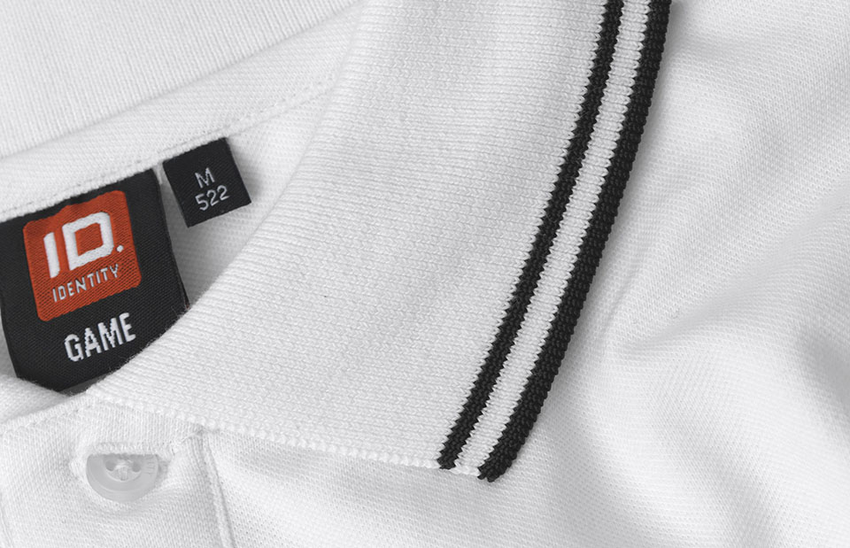 Kontrast Poloshirt | Stretch