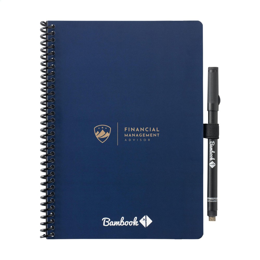 Bambook Classic Original Dot Grid Notebook A5 - marineblau