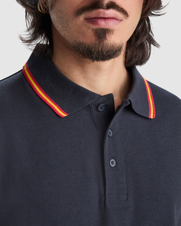 POLOSHIRT NATION S/3XL BLACK