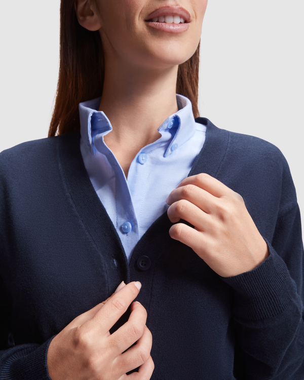 CARDIGAN EXPLORER WOMAN S/M NAVY BLUE