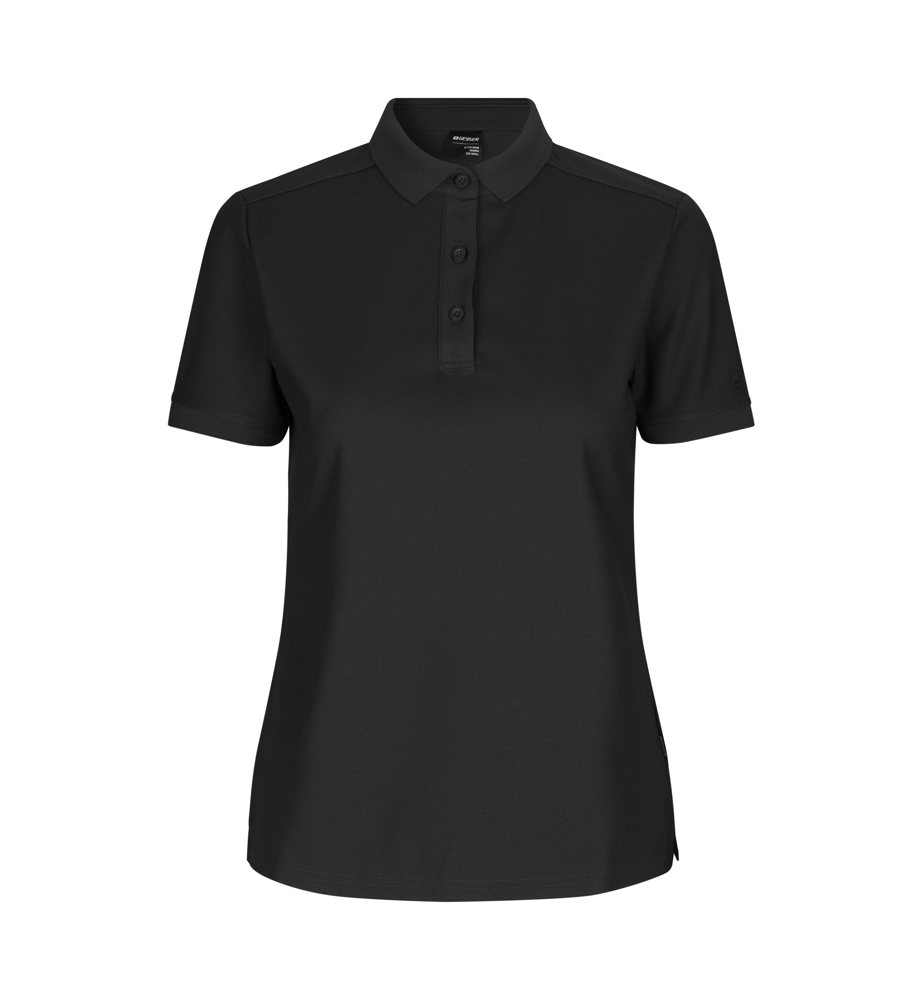 GEYSER polo shirt | functional | Damen - Schwarz (C-900)