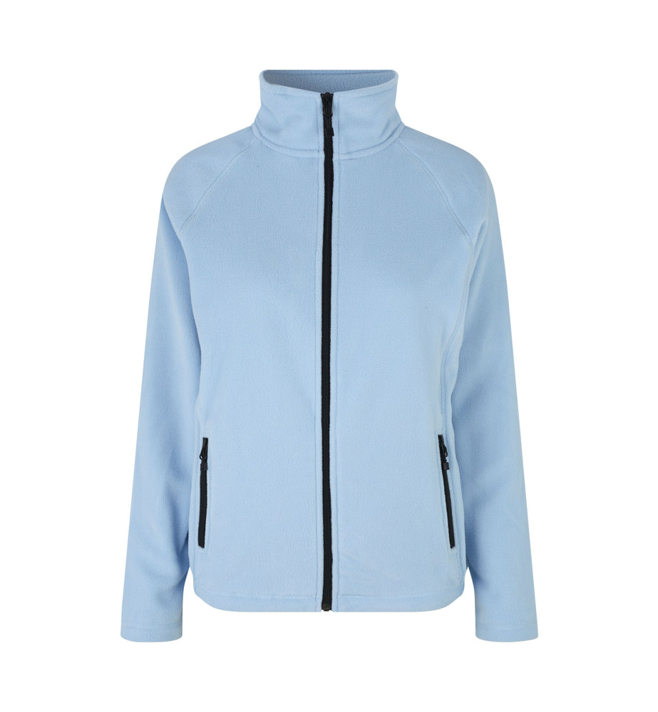 Cardigan | Microfleece | Damen - Hellblau (C-700)