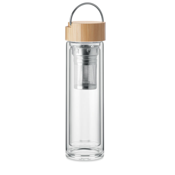 BATAMI - Trinkflasche Glas 400ml