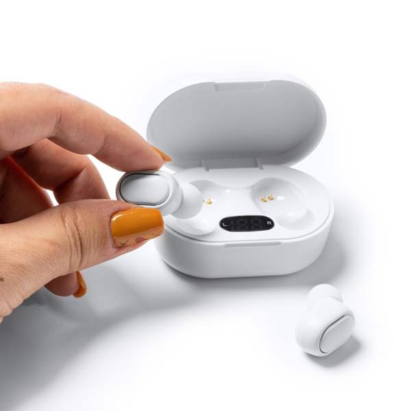 DRAHTLOSES HEADSET FUNK S/EINHEITSGRÖSSE WHITE