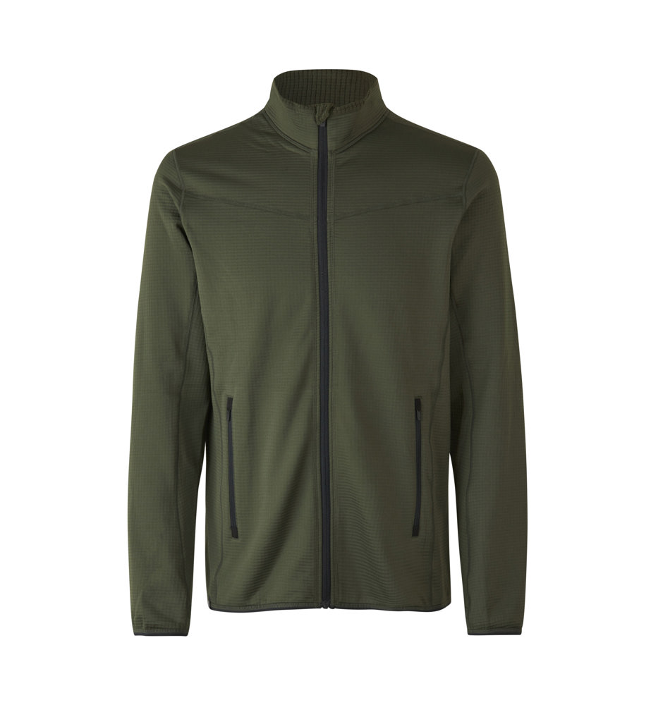 Cardigan | Stretch Komfort - Oliv (C-570)