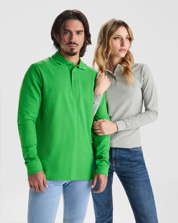 LANGÄRMELIGES POLOSHIRT ESTRELLA WOMAN S/S TURQUOISE