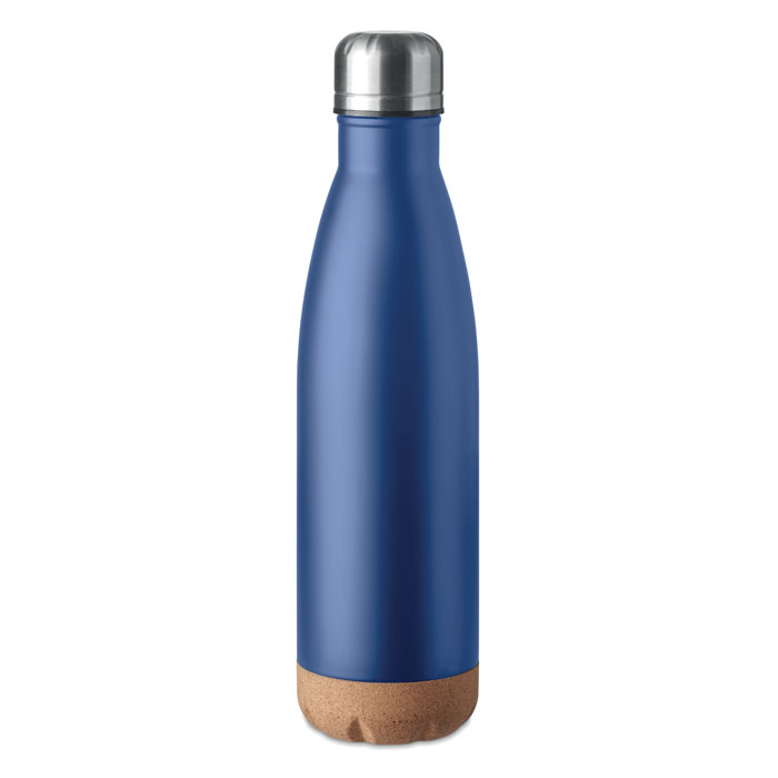 ASPEN CORK - Doppelwandige Isolierflasche - blau