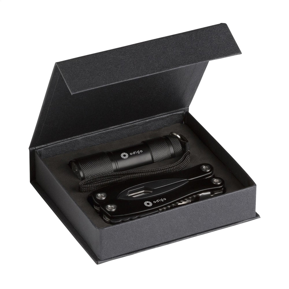 MaxiStar Geschenkset - schwarz (± PMS Black)