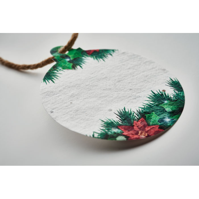 BAUSEED - Weihnachtsschmuck Samenpapier
