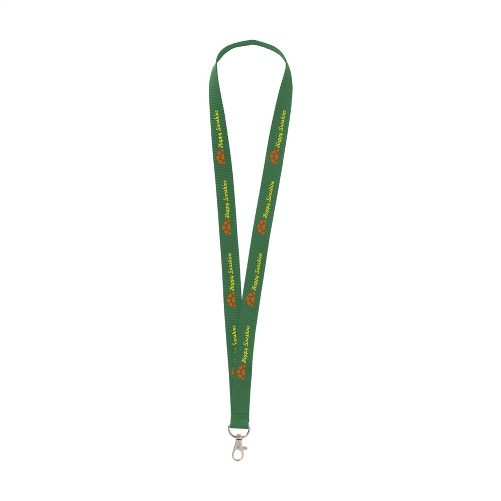 Keycord Budget 2 cm Schlüsselband - grün (± PMS 348)