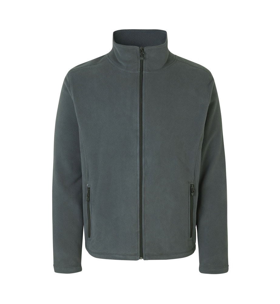 Cardigan | Microfleece - Grau (C-260)
