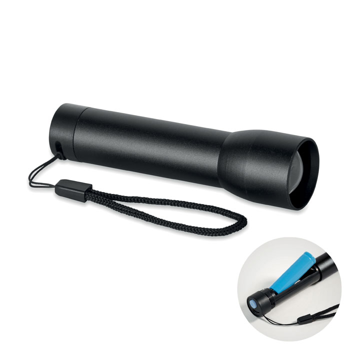LUMEZO - Wiederaufladbare Taschenlampe - schwarz