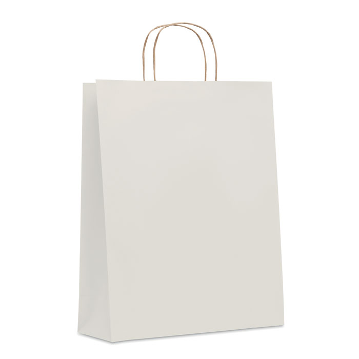 PAPER TONE L - Papiertüte, groß 90 g/m² - weiß