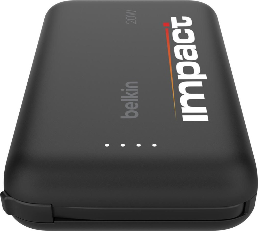 Belkin BoostCharge PowerBank 10K Integriertes Kabel