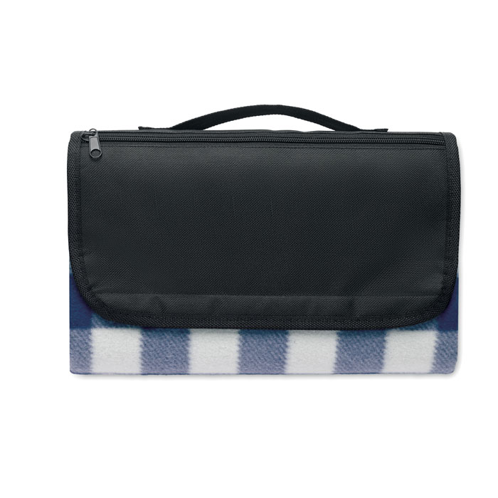 CALY - Picknick Decke RPET-Fleece - blau