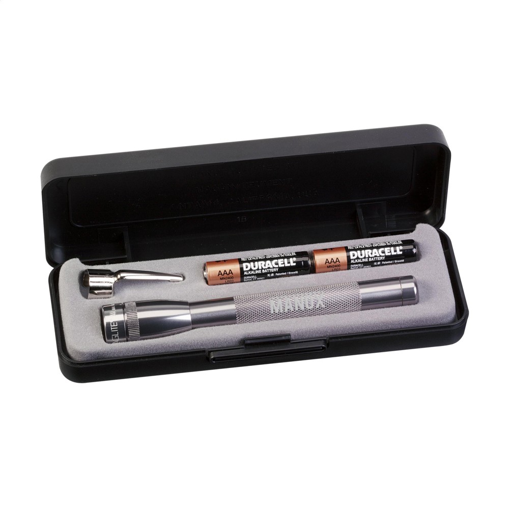 Mini Maglite® AAA Stablampe - grau (± PMS 431)