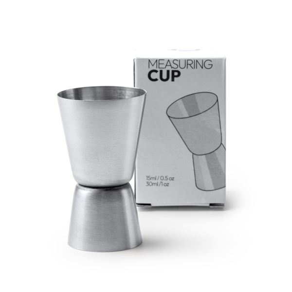 MESSBECHER CARDU S/EINHEITSGRÖSSE SILVER