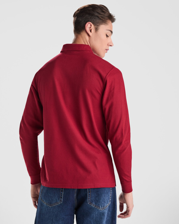 POLOSHIRT CARPE S/L GARNET