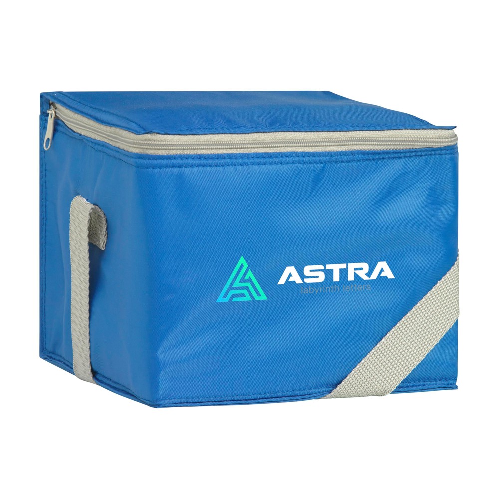 CoolMate GRS RPET Kühltasche - blau (± PMS 2386C)