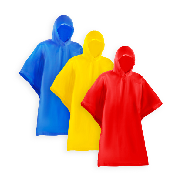 REGENPONCHO DAMPER S/EINHEITSGRÖSSE YELLOW