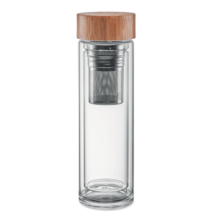 BATUMI GLASS - Doppelwandige Trinkflasche 420ml
