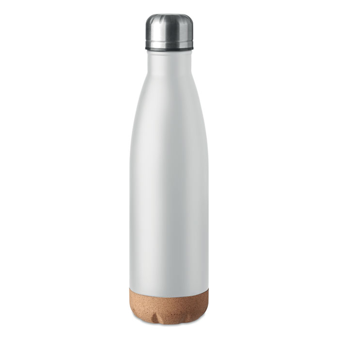 ASPEN CORK - Doppelwandige Isolierflasche - weiß