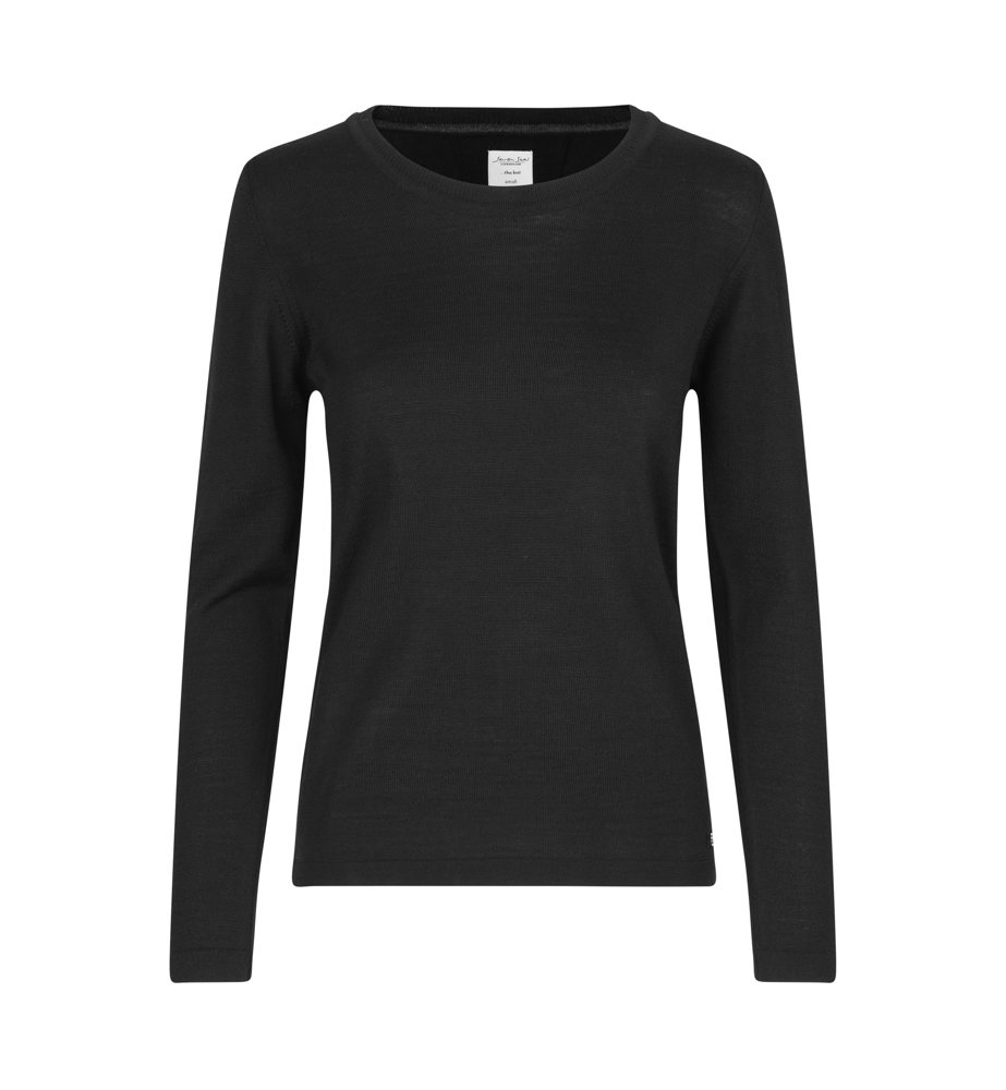 SEVEN SEAS The knit | o-neck | Damen - Schwarz (C-900)