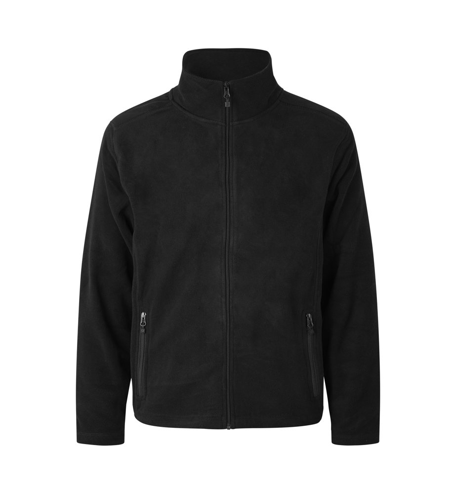 Cardigan | Microfleece - Schwarz (C-900)