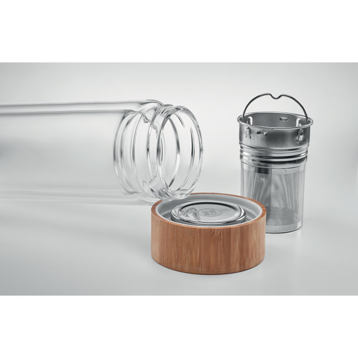 BATUMI GLASS - Doppelwandige Trinkflasche 420ml